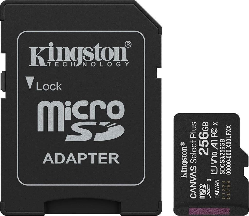 Kingston SDCS3 256Gb (U1 UHS-I V10) MicroSD/XC