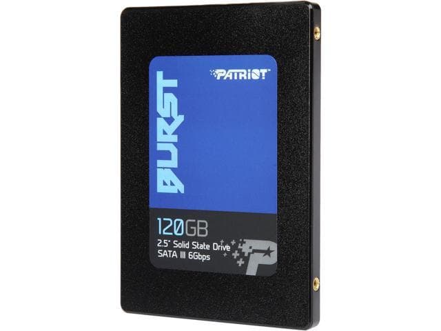 Patriot 120Gb SATA SSD(PBE120GS25SSDR)
