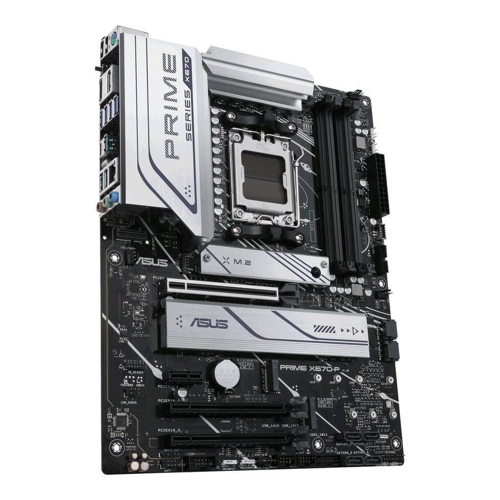 Asus Prime X670-P AMD X670 AM5s Ryzen 7000/8000 DDR5 ready