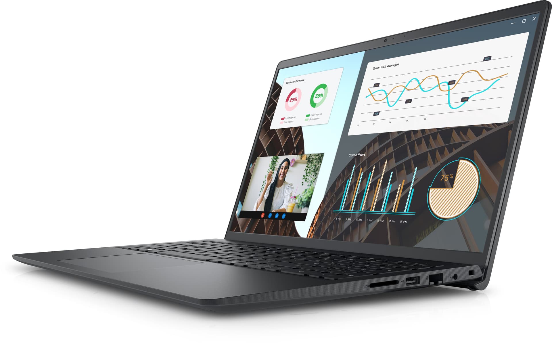 Dell Vostro 15 3530 15.6" Full HD LED 1920 x 1080 i7, 16Gb, 512Gb