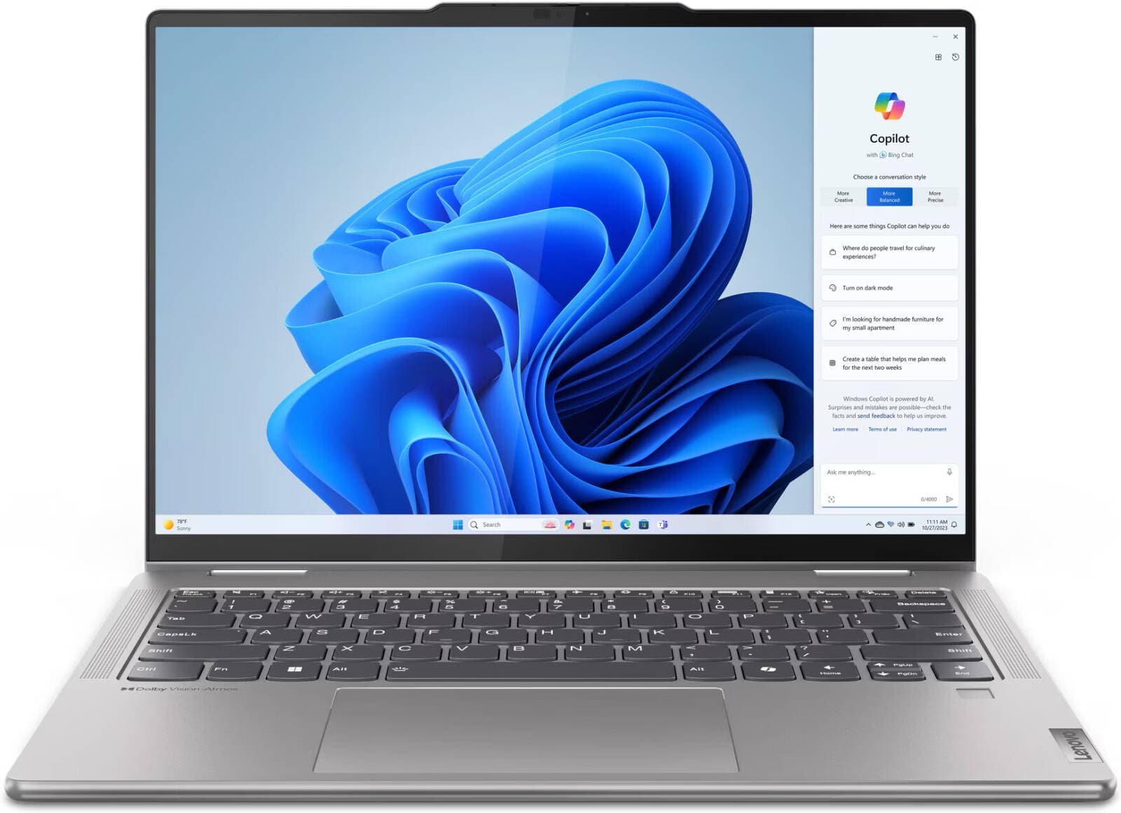 Lenovo YOGA Yoga 7 2-in-1 14AHP9 (83DK006GRK) 14" WUXGA OLED 400nits| MT |360°Ryzen5, 16Gb, 1Tb, Win 11 Home