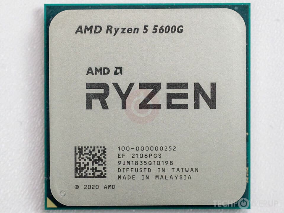 CPU AMD RYZEN 5 5600G 3.9-4.4GHz 4Cores 8Threads