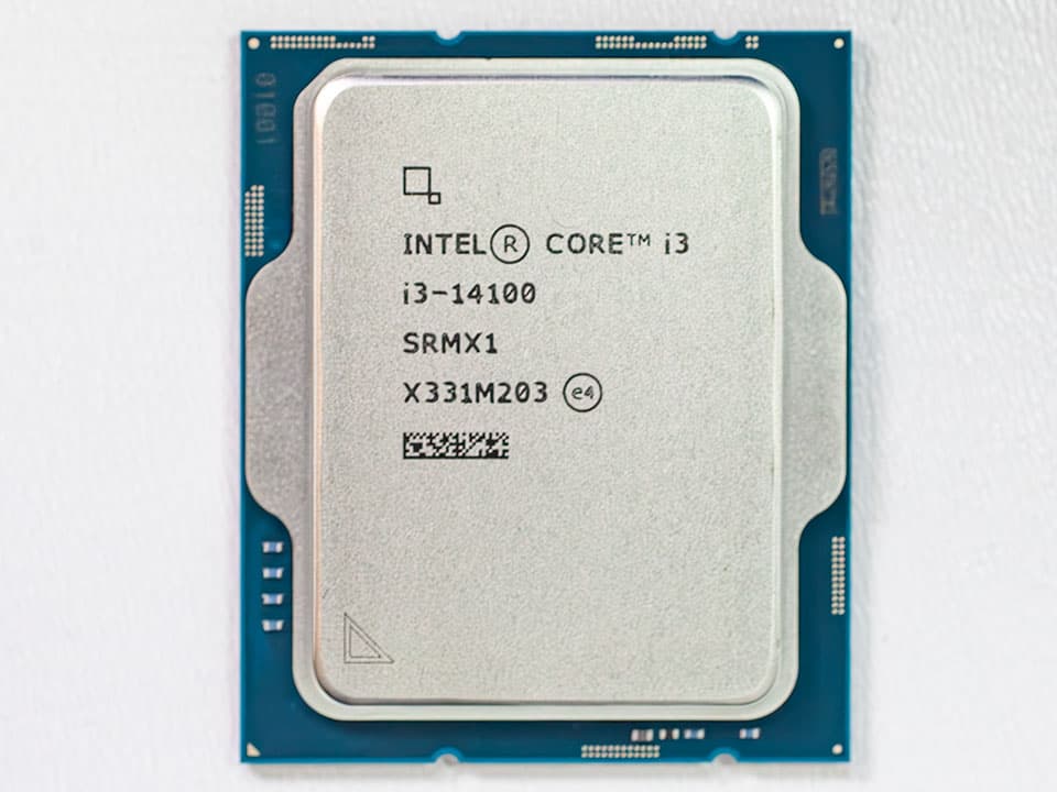 INTEL 14 Generation with on GPU VGA CPU Intel i3-14100 3.5-4.7 GHz 4 Cores 8 Threads