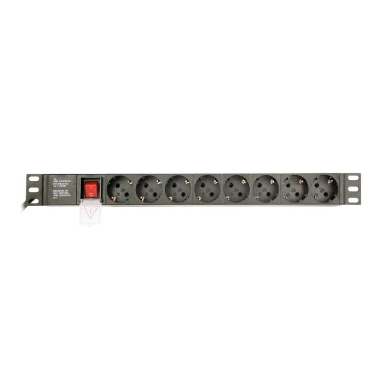 Gembird EG-PDU-014 rack mount PDU 8 sockets 1U
