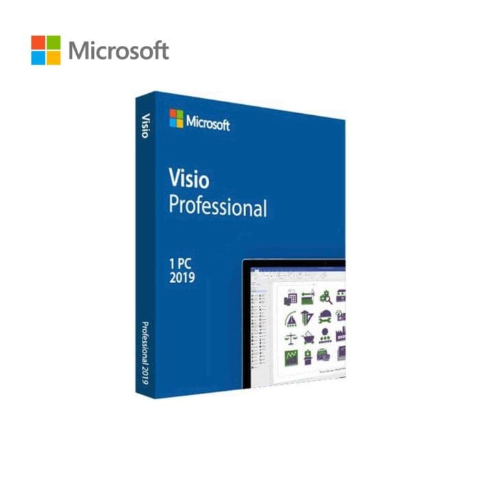 Visio Pro 2019 Win All Lng PKL Online DwnLd C2R NR (D87-07425) Flowchart Software Professional https://products.office.com/en-us/visio/flowchart-software