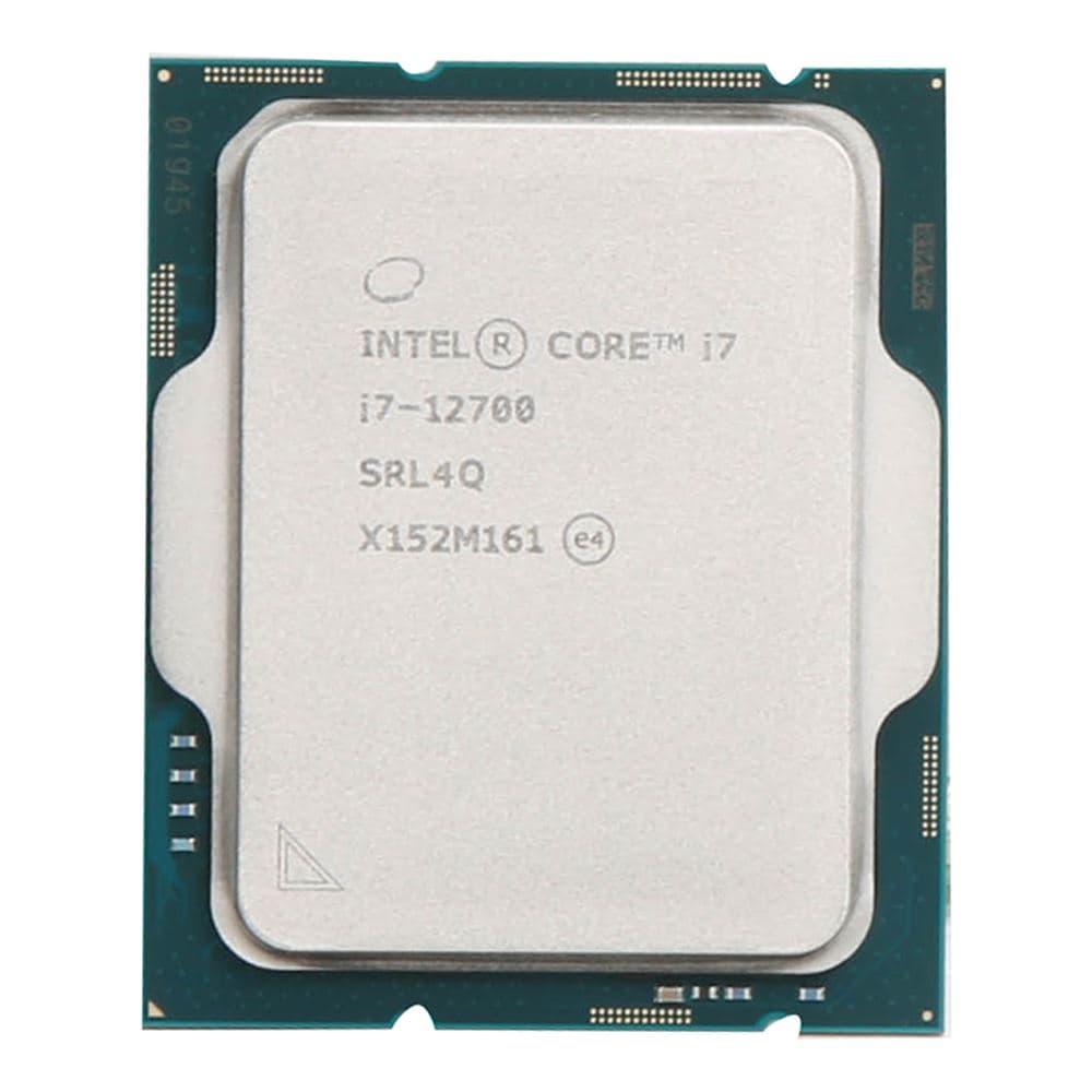 Intel Core i7-12700 up to 4.9 GHz Intel i7-12700 LGA1700 L3 25Mb3.8-4.9 GHz P Cores2.7-3.6 GHz E Cores