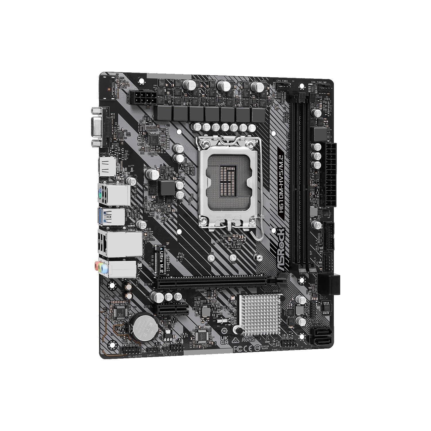 Asrock H610M-HVS iH610 1700s DDR4 ready