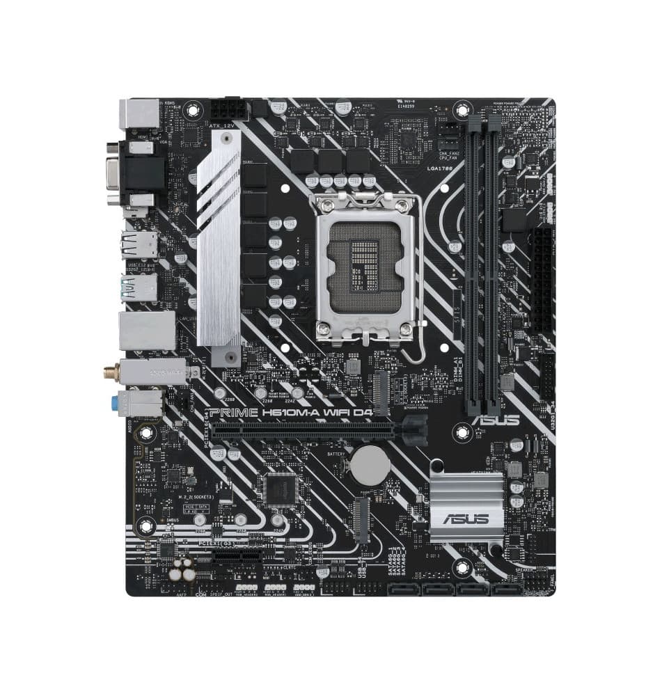 Asus Prime H610M-A WiFi D4 iH610 1700s DDR4 ready