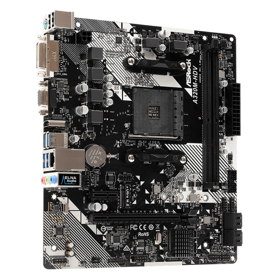 Asrock A320M DVS R4.0 AMD® A320 AM4s Ryzen