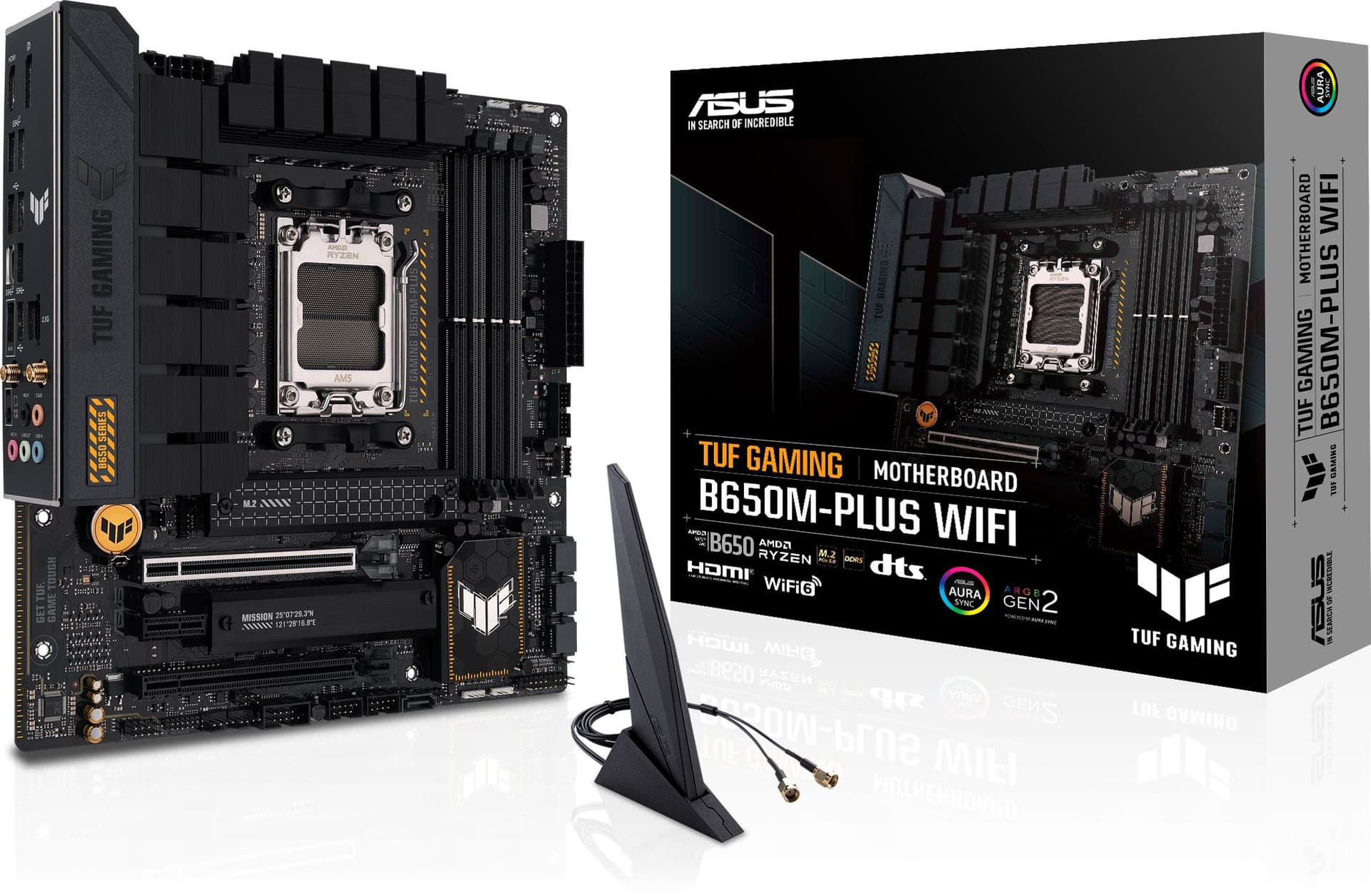 Asus TUF Gaming B650M-Plus WiFi AMD B650 AM5s Ryzen 7000/8000 DDR5 ready