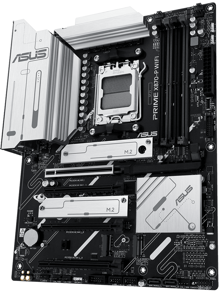 Asus Prime X870-P WiFi AMD X870 AM5s Ryzen 9000/8000/7000 DDR5 ready