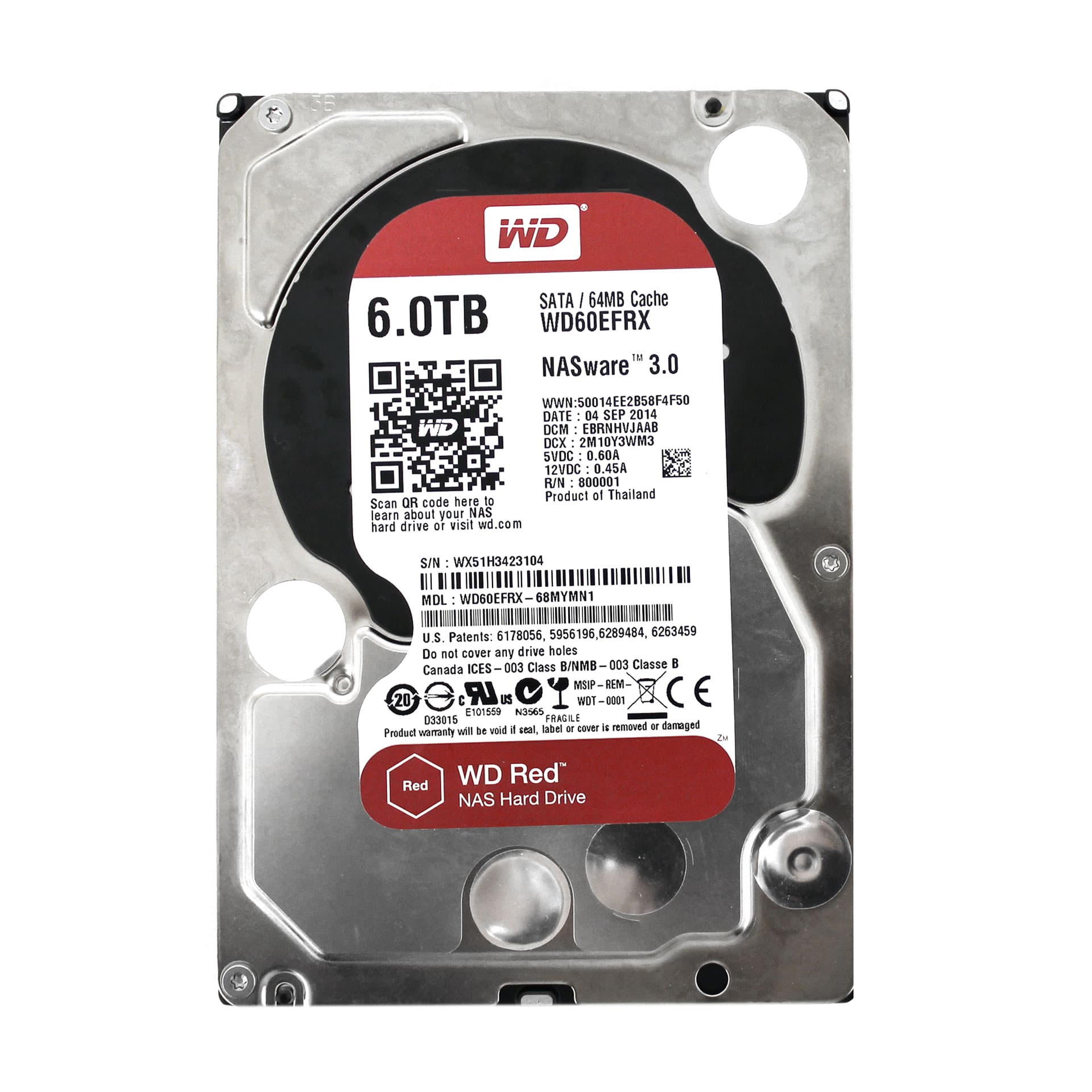 WD Red 6TB (WD60EFRX)