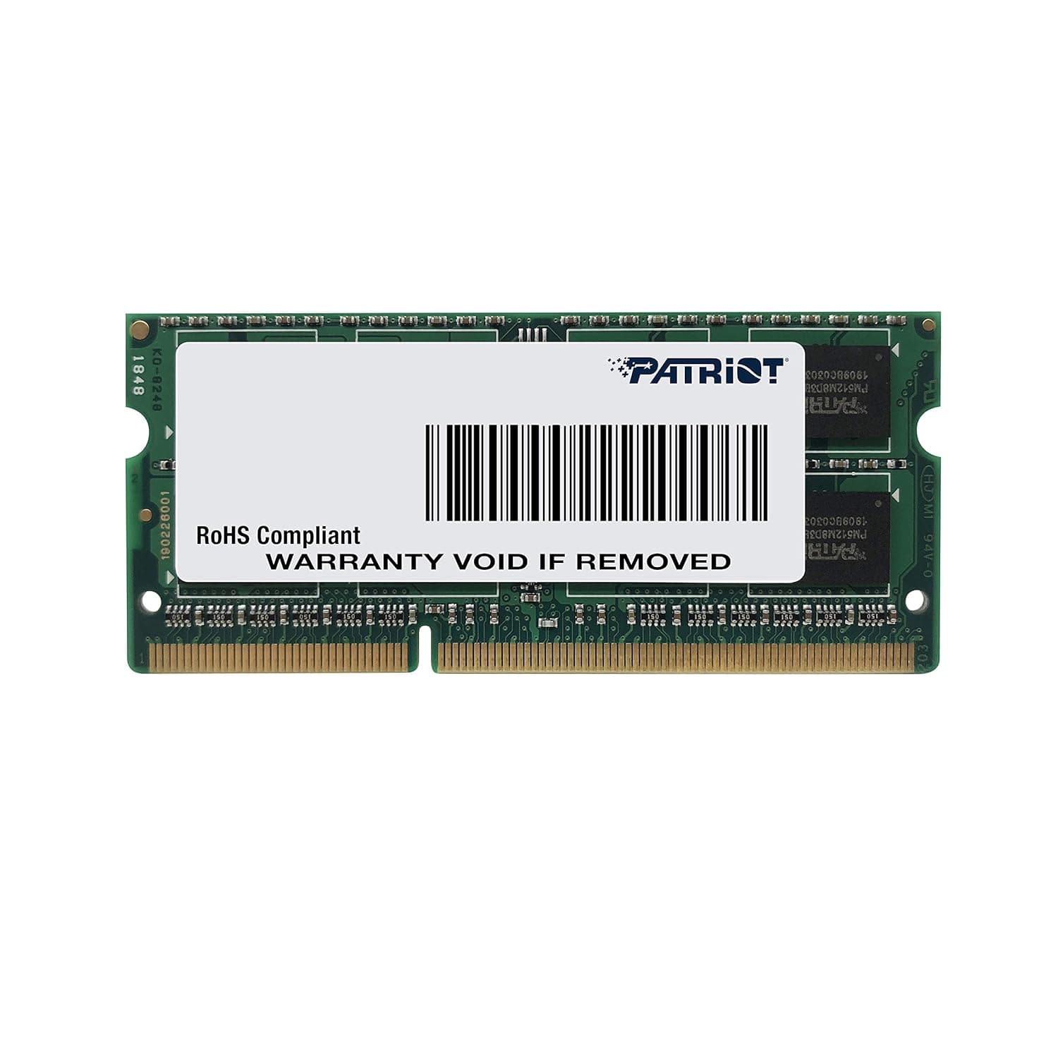 Patriot 8Gb (PSD38G1600L2S) DDR3 8Gb 1600 MT/s 204pin