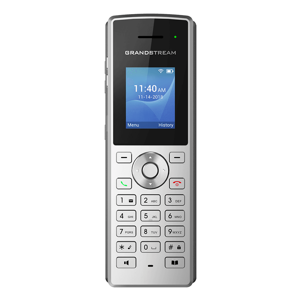 Grandstream WP810 2 Line WiFi Codless IP Phone with Stand, Android OS 7.0