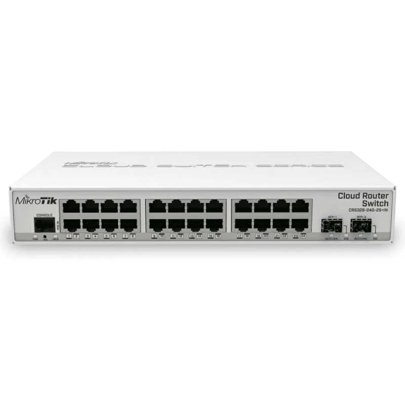 Gbt. LAN Router / Switch MikroTik CRS326-24G-2S+RM