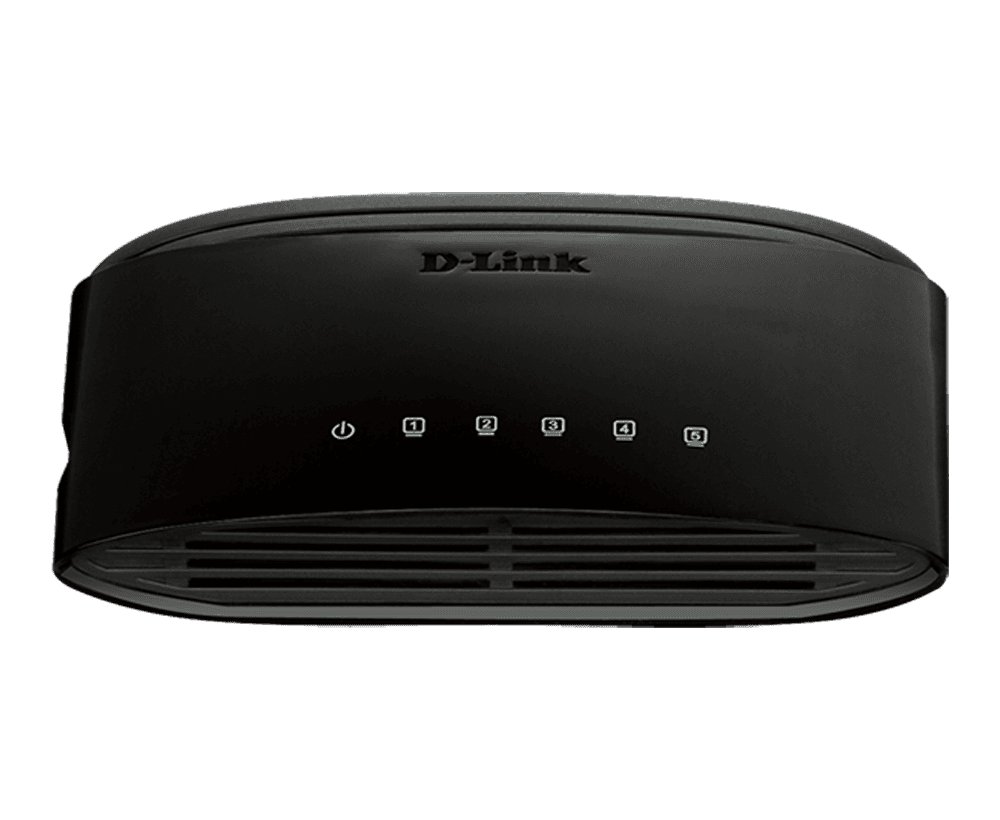 D-link DES-1005D 10/100 5 port steel case