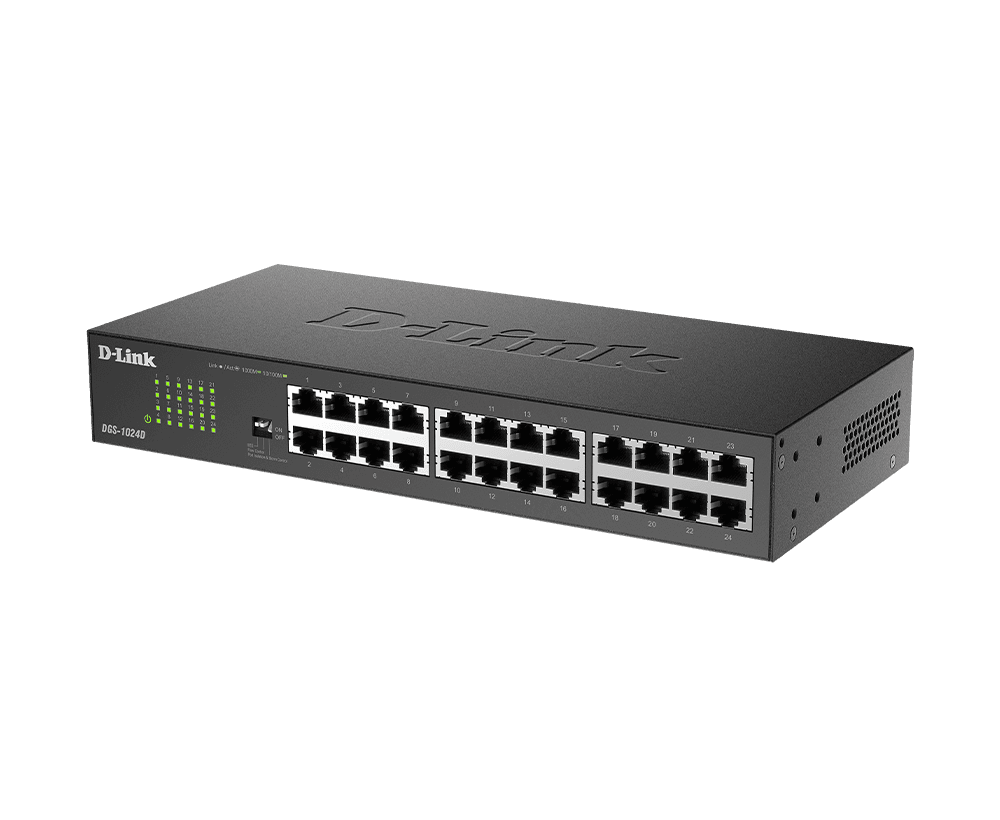 D-link DGS-1024D 10/100/1000 24 port steel case