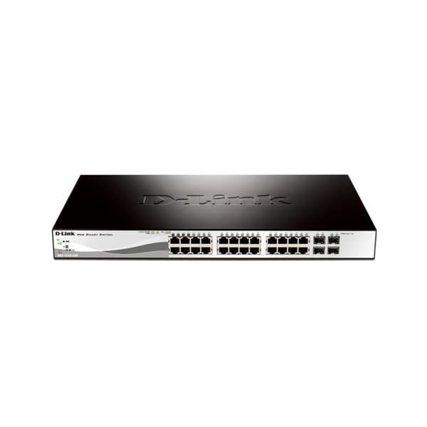 D-link DGS-1210-28P/F3A 10/100/1000 24 port, Combo SFP 4port24 port PoE