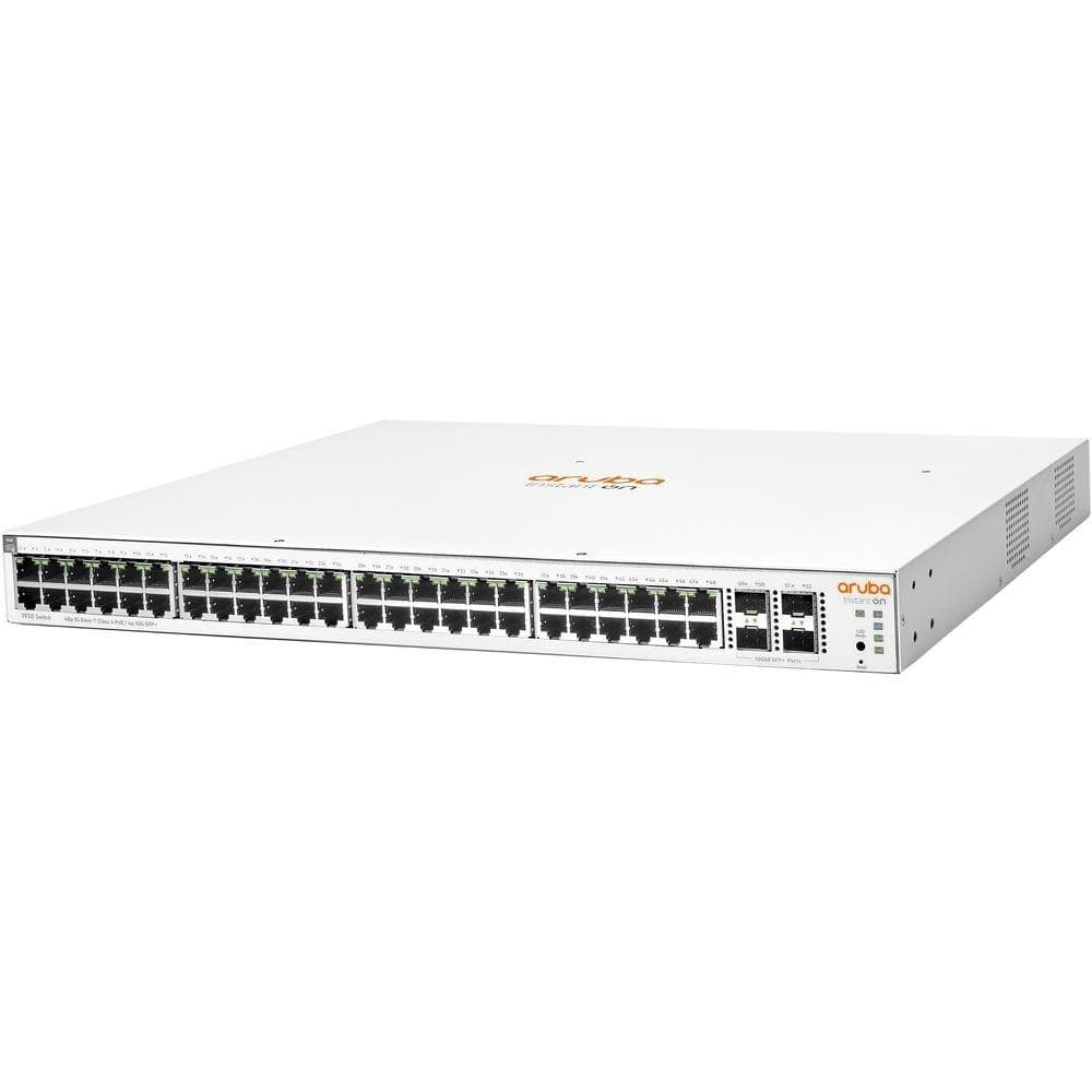 HPE Aruba IOn 1930 48G(JL686B) 10/100/1000 48 port, Combo SFP+ 4port 48 port PoE 370Wt