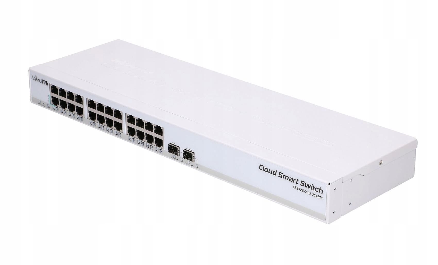 MikroTik CSS326-24G-2S-RM 10/100/1000 24 port, Combo SFP 2port 1port passive PoE input