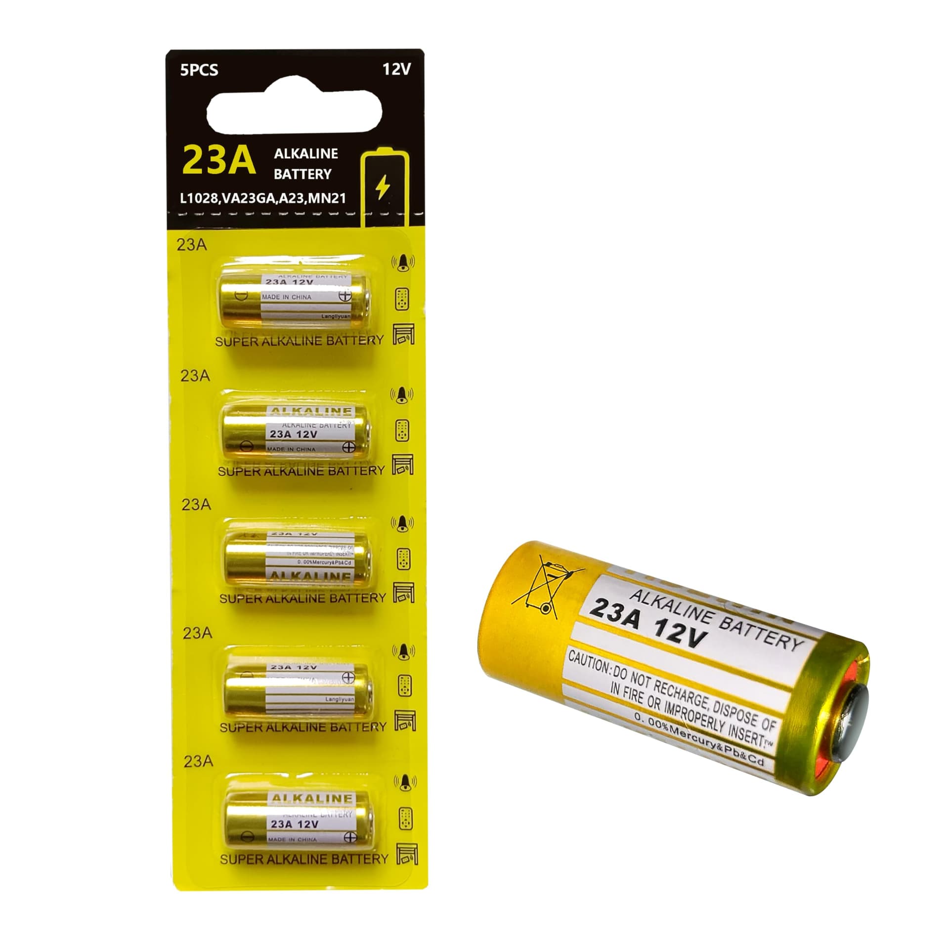 23A Alkaline Battery 12V 23A Battery