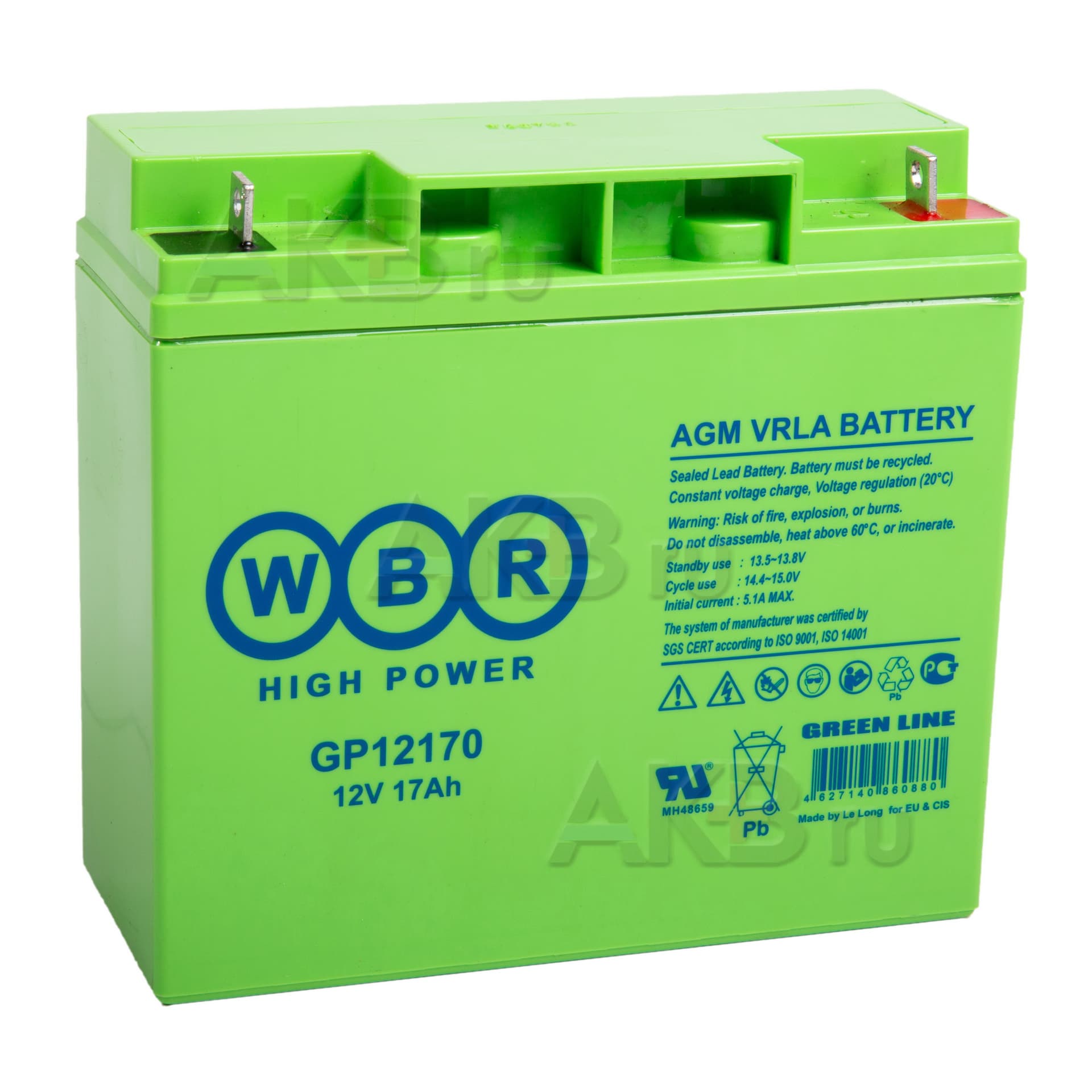 UPS Battery WBR(GP12170) 12V 17Ah