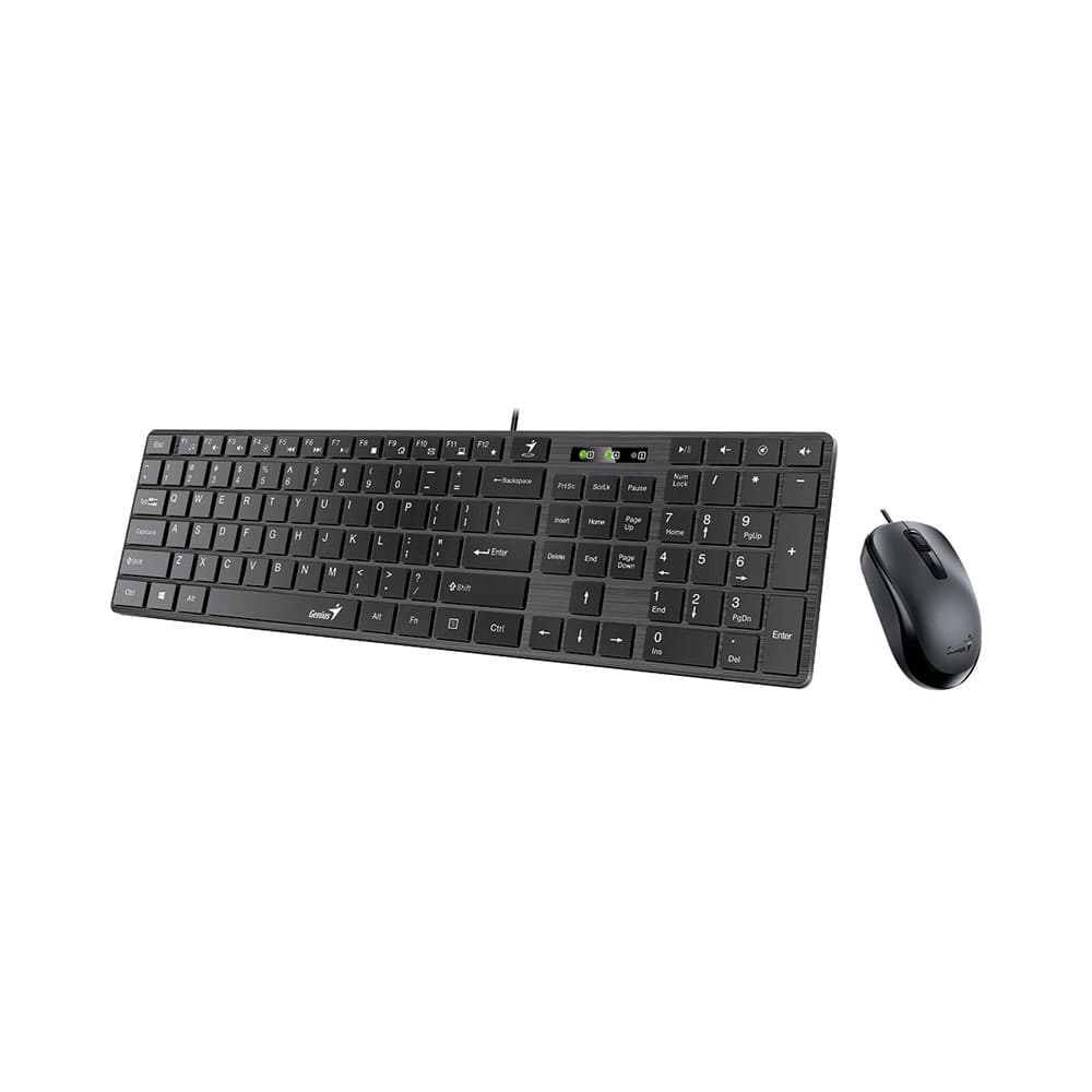 Genius SlimStar C126 USB Cord Kb + Mouse