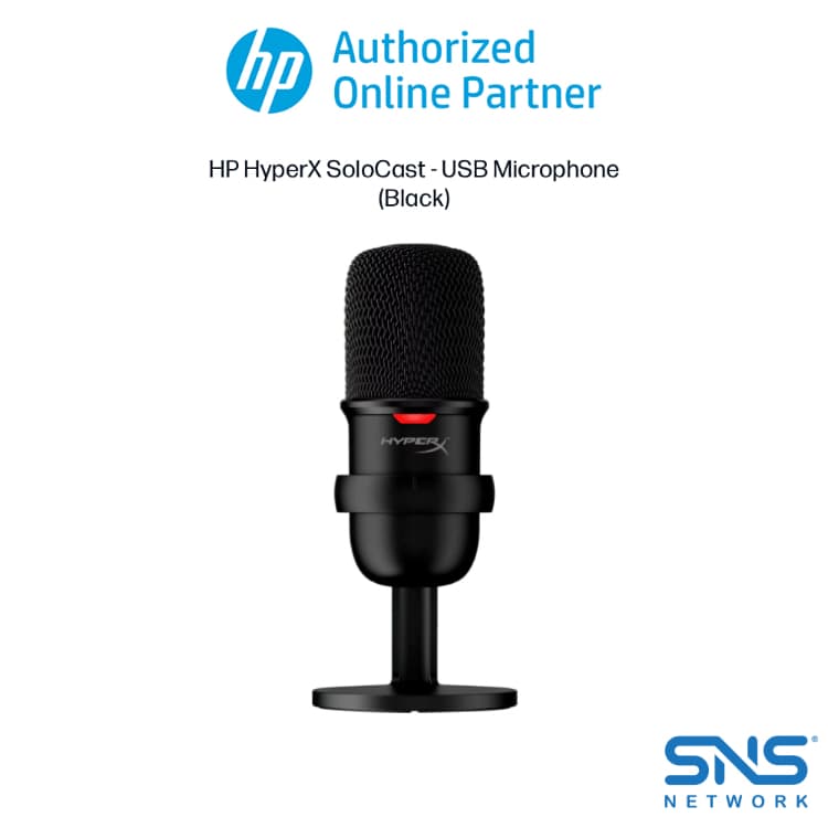 HP HYPERX SOLOCAST BLACK(4P5P8AA)
