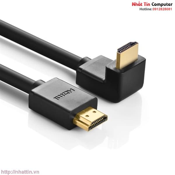 UGreen 10172HDMI 2.0 90 Degree Cable 1.0m