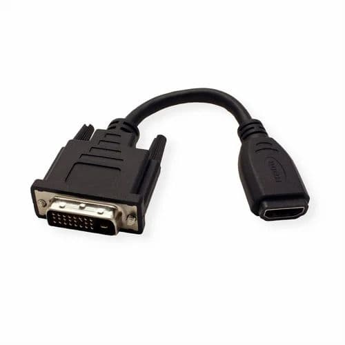 HDMI F to DVI M Adapter HDMI-F to DVI-M Adapter